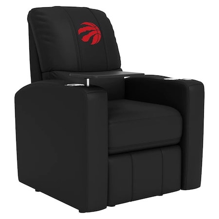 Stealth Power Plus Recliner With Toronto Raptors Primary Red  Logo